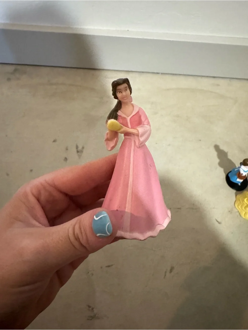 BEAUTY AND THE BEAST Figure Play Set DISNEY PVC TOY Belle Gaston Beast